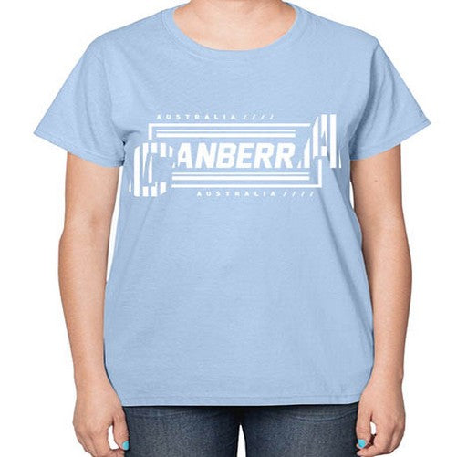 Canberra 542# - cities-  Ladies T-Shirt