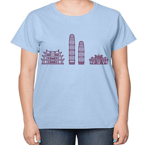 Changsha 554# - cities-  Ladies T-Shirt