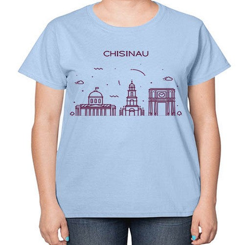 Chisinau 577# - cities-  Ladies T-Shirt