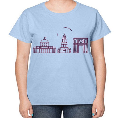 Chisinau 578# - cities-  Ladies T-Shirt