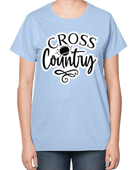Cross country 8# - running-  Ladies T-Shirt