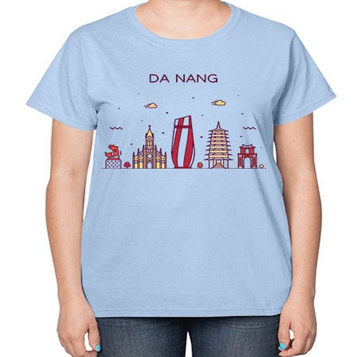 DaNang 640# - cities-  Ladies T-Shirt