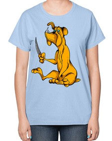 dog 107# - dogs-  Ladies T-Shirt