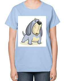 dog 115# - dogs-  Ladies T-Shirt
