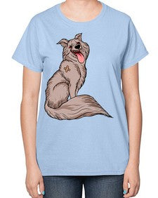 dog 98# - dogs-  Ladies T-Shirt