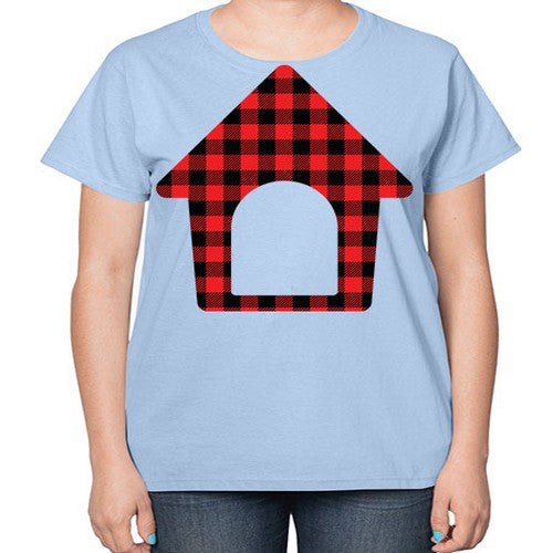 Dog House Style 98# - dogs-  Ladies T-Shirt