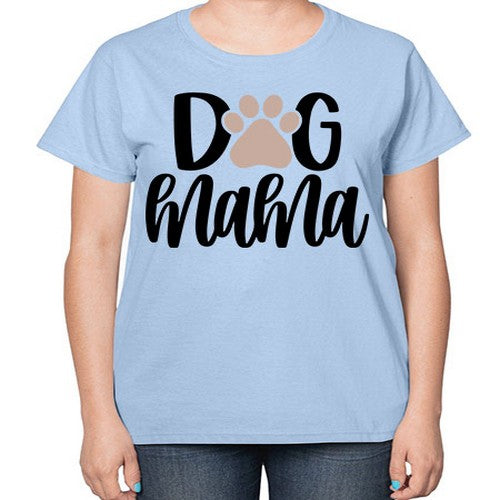 Dog Mama Style 28# - dogs-  Ladies T-Shirt
