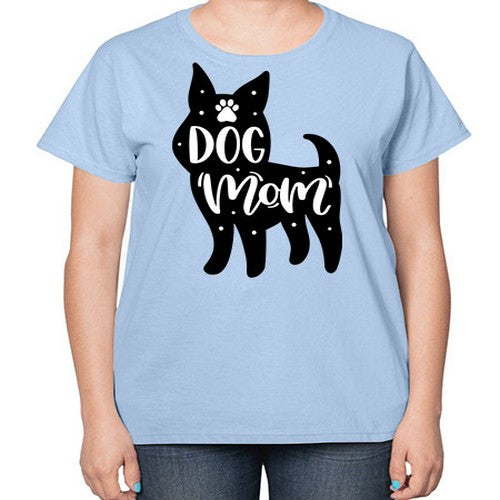 Dog Mom Style 27# - dogs-  Ladies T-Shirt