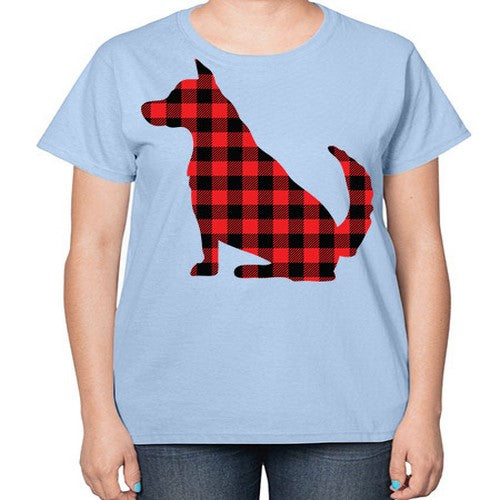 Dog Style 105# - dogs-  Ladies T-Shirt