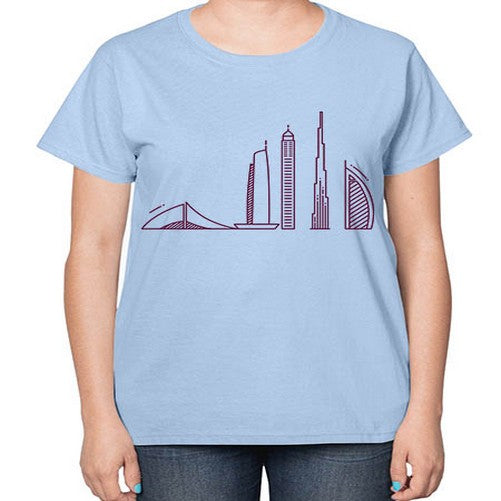 Dubai 686# - cities-  Ladies T-Shirt