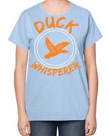 Duck Whisperer Style 2# - ducks-  Ladies T-Shirt