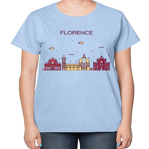 Florence 726# - cities-  Ladies T-Shirt