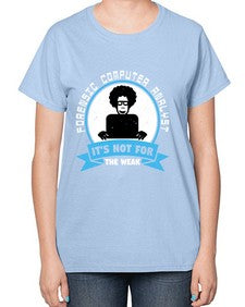 Forensic computer analyst 46# - computer-  Ladies T-Shirt