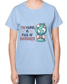 Full of Sweethearts 213# - teacher-  Ladies T-Shirt