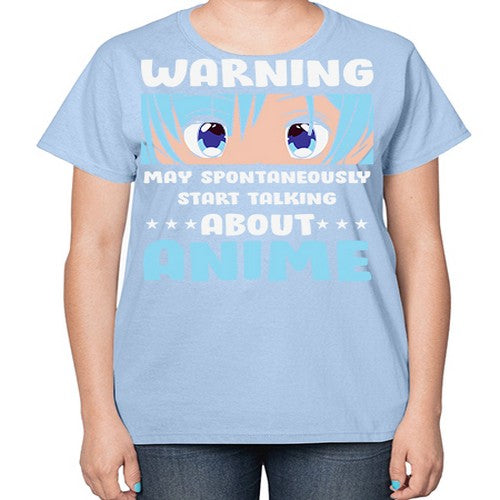 Funny Anime Talk About Anime 229# - anime-  Ladies T-Shirt