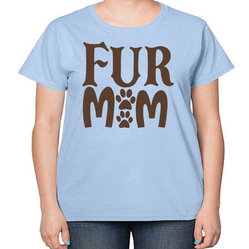 Fur Mom Style 88# - dogs-  Ladies T-Shirt