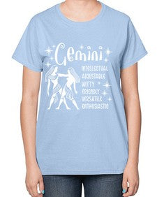 Gemini 221# - gemini-  Ladies T-Shirt