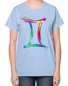 Gemini 222# - gemini-  Ladies T-Shirt