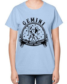 Gemini 9# - gemini-  Ladies T-Shirt