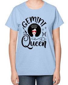 Gemini queen 233# - gemini-  Ladies T-Shirt