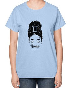 Gemini woman - gemini-  Ladies T-Shirt