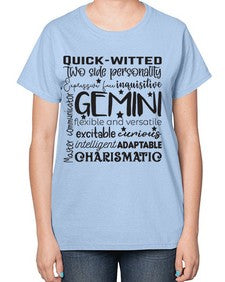 Gmini 567# - gemini-  Ladies T-Shirt
