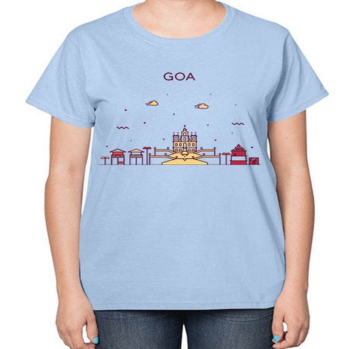 Goa 777# - cities-  Ladies T-Shirt