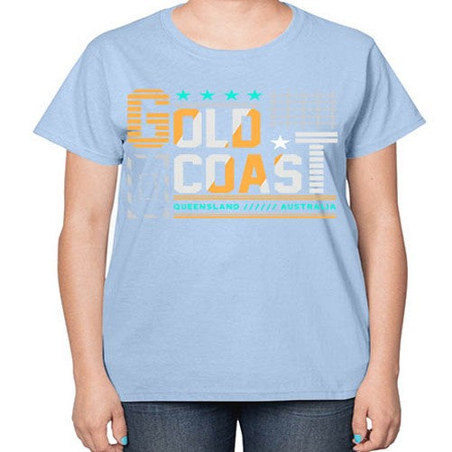 Gold Coast 778# - cities-  Ladies T-Shirt