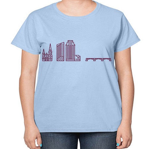 GrandRapids 780# - cities-  Ladies T-Shirt