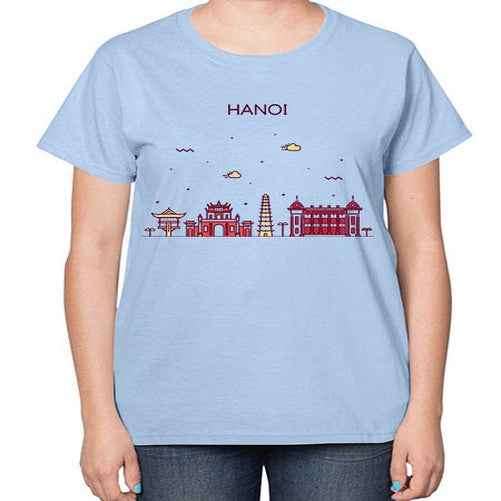 Hanoi 814# - cities-  Ladies T-Shirt
