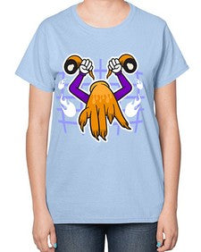 Haunted spy 137# - cartoon general-  Ladies T-Shirt
