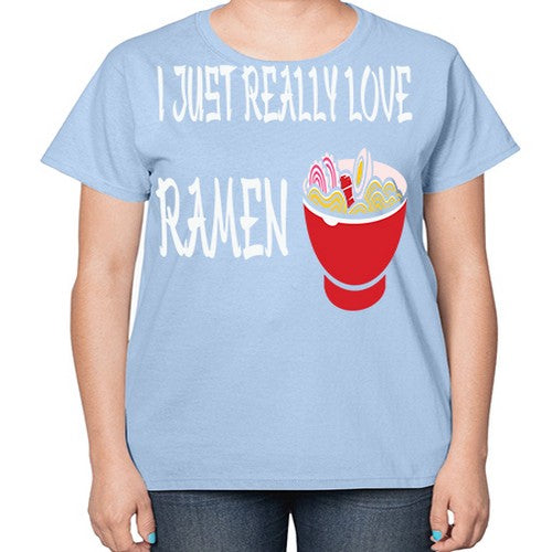 I Just Love Ramen Japanese Anime 238# - anime-  Ladies T-Shirt