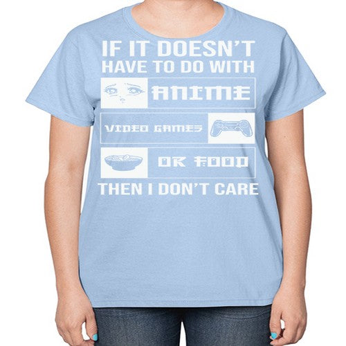 If It NotAnime Game Or Anime 246# - anime-  Ladies T-Shirt