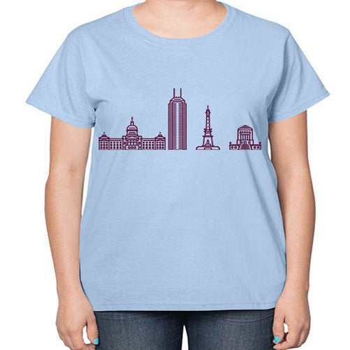 Indianapolis 948# - cities-  Ladies T-Shirt
