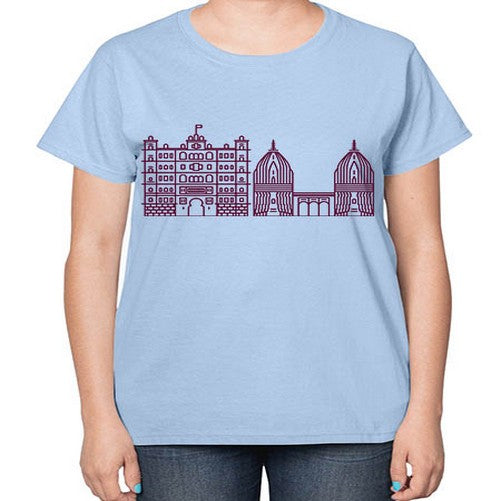 Indore 952# - cities-  Ladies T-Shirt