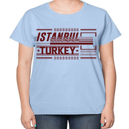 Istanbul 967# - cities-  Ladies T-Shirt