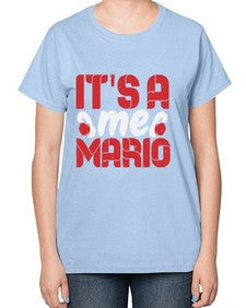Its ame Mario 29# - video games-  Ladies T-Shirt