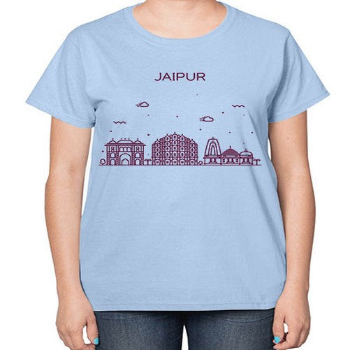 Jaipur 978# - cities-  Ladies T-Shirt