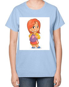 Kid 153# - cartoon general-  Ladies T-Shirt