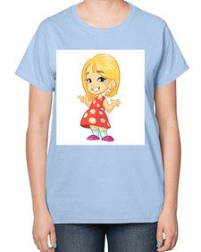 Kid 154# - cartoon general-  Ladies T-Shirt