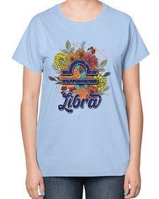 Libra 128# - libra-  Ladies T-Shirt