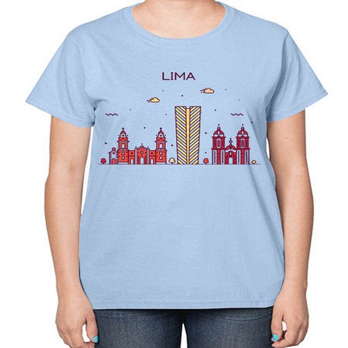 Lima 1139# - cities-  Ladies T-Shirt