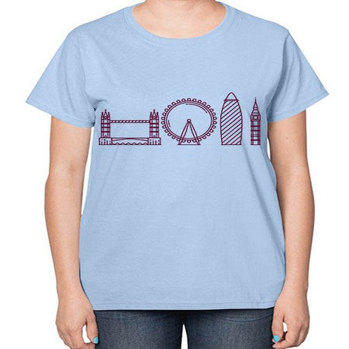 London 1157# - cities-  Ladies T-Shirt