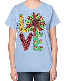 Love Juneteenth Day Fist Sunflower Png 7# - black juneteenth-  Ladies T-Shirt