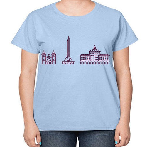 Luanda 1179# - cities-  Ladies T-Shirt