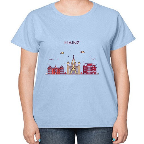 Mainz 1215# - cities-  Ladies T-Shirt