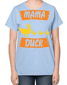 Mama Duck Style 26# - ducks-  Ladies T-Shirt