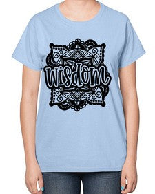 Mandala Wisdom 765# - mandala-  Ladies T-Shirt