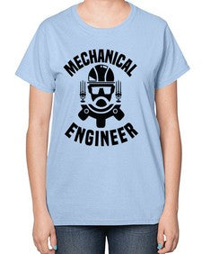 Mechanical Style 1093# - engineer-  Ladies T-Shirt
