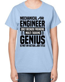 Mechanical engineer Style 1090# - engineer-  Ladies T-Shirt